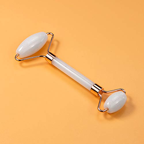 Massageador de Jade Jade Portátil para Massagem Facial Face Eye Neck Beauty Roller Anti Envelhecimen