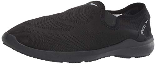 Speedo Men's Water Shoe Surfwalker Pro Mesh,black/black,11 Men's US