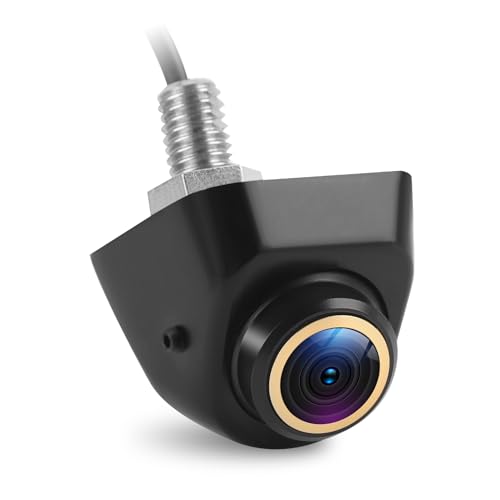 WODHMIEY Cámara Marcha Atrás Coche 170° Gran Angular, Ajustable 360°, IP68, Visión Nocturna, AHD720p/1080p, Cámara Trasera para Coche, Fácil (AHD1080/CVBS: Resolución: 1920 X