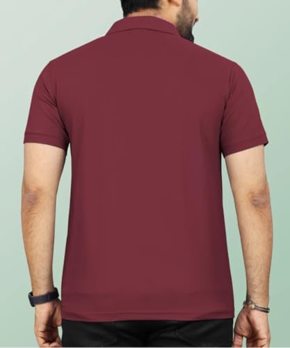 Image of T-Shirt | T-Shirt for Men | Regular Fit Polo T Shirt for Men | Casual T Shirt for Men | Men's T Shirt | Men's T Shirts Stylish | Half Sleeve T Shirt