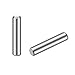 YeVhear 3 x 14 mm (circa 1/8"), perno in acciaio inox 304, letto a castello in legno, spille per tasselli e scaffali, 100 pezzi