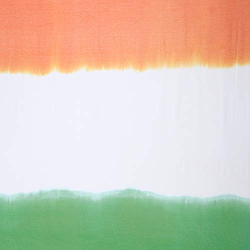 DUPATTA BAZAAR Multicolour Chiffon Dupatta republic day