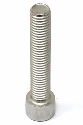 Image of iexcell 5 Pcs M12 x 65mm Thread Pitch 1.75 mm Stainless Steel 304 Hex Socket Head Cap Screws Bolts Kit
