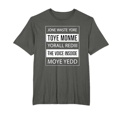 Jone Waste Yore Toye Monme Yorall Rediii, Funny Music Meme T-Shirt