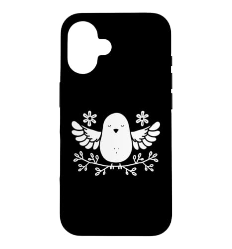 Bird Small Dove of Peace Minimalist Simple Dove Case for iPhone 16