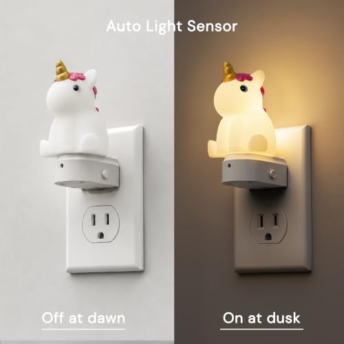 Image of L LOHAS LED Plug in Night Light for Kids, 3D Cute Night Lights