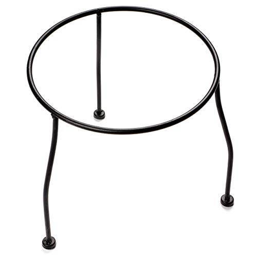 Nexos Terrassenofen Gartenkamin Terracotta 85 cm Gartenofen Stahlgestell Feueröffnung20x15 cm Schlotöffnung 26x15 cm robust 19,5 kg Grillkamin - 5