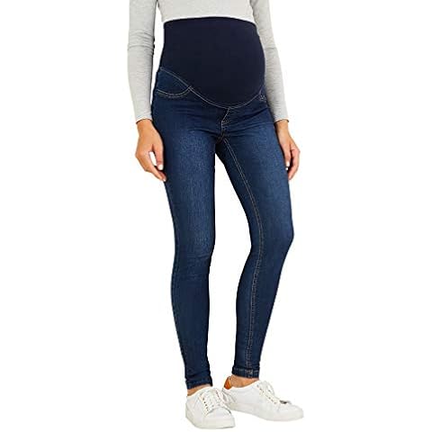 Vertbaudet Pantalones vaqueros para el embarazo, azul oscuro, talla 38 Cover
