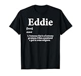 Eddie T-Shirt - Cute Definition Personalized Name Gift Shirt T-Shirt