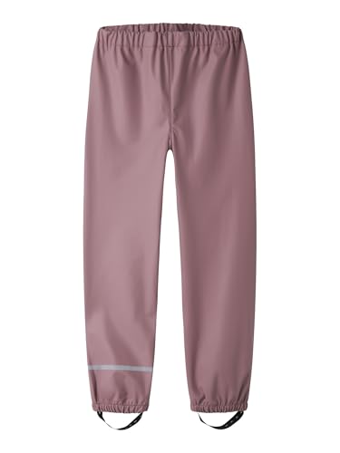 NAME IT Unisex Nkndry Rain Pant Fo Noos Jacke, Wistful Mauve, 152 EU