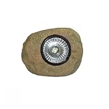Hampton Bay 1-Light Solar Outdoor Integrated LED Rock Spot Light