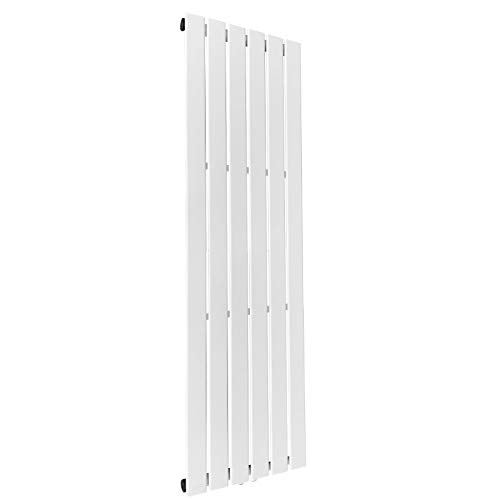 ⭐⭐⭐⭐⭐ PRATICO: Struttura del termoarredo verticale piatto assicura una facile installazione e manutenzione; Materiale di fissaggio è incluso mentre le valvole del radiatore non sono fornite nella consegna