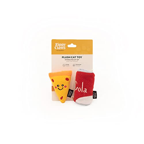 ZippyClaws NomNomz® - Pizza and Cola, Multicolours, All Sizes - Image 3