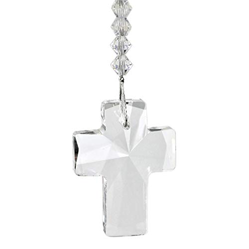 Woodstock Chimes DDCRD Rainbow Makers Crystal Suncatcher, Cross - Radiance