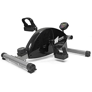 IBF Iron Body Fitness Motion C3 Under Desk Bike Pedal Exerciser, Mini Bike Desk Cycle with LCD Display, 8 Levels of Resistance, Under Desk Exercise Bike, Indoor Pedal Bike for Both Adults and Seniors