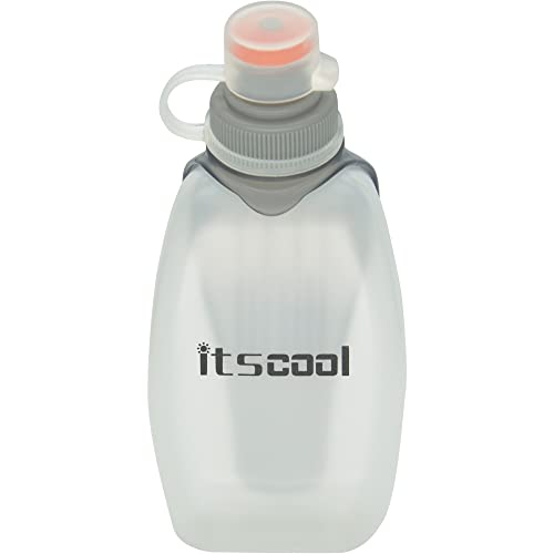 Wasserflasche für Laufen Itscool Laufgürtel Wasserflaschenhalter Leicht 250ml Hygienisch Geruchlos Einfacher Zugang mit Einer Hand Cover