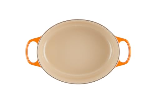Image of Le Creuset Flame (Set of 5) Round Casserole, Oval Casserole, Salt Mill, Pepper Mill, 1 Ramekin Gift Set