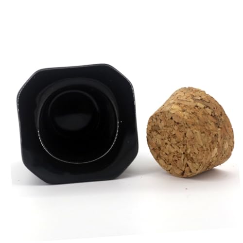 CALLARON Nail Art Liquid Cups Set of 2 Mini Manicure Containers Lids for Acrylic Natural Nails Easy to Clean