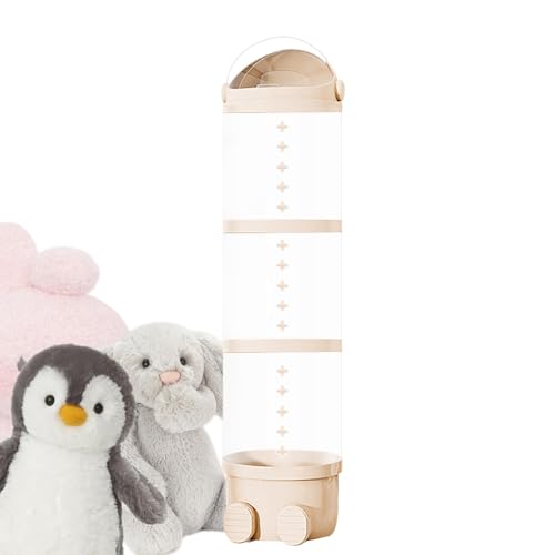 Tube de rangement pour peluches transparent et empilable - 7
