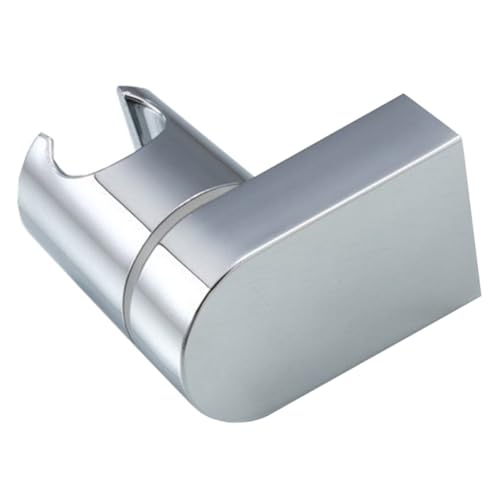DONFAMDS Soporte de Ducha Giratorio ABS Base Ajustable 360° para Cabezal de Ducha Soporte de Pared Resistente y Práctico Organizador para Baño Instalación Rápida y Ligera 1 Unidad