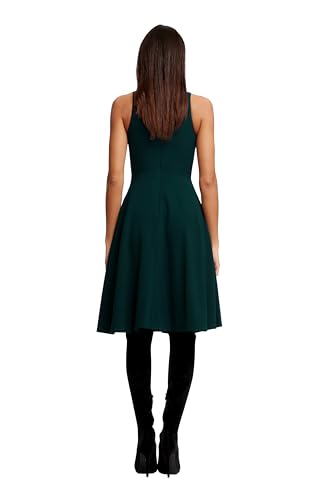 Image of Dress the Population Women's Catalina Solid Sleeveless Fit & Flare Midi Dress