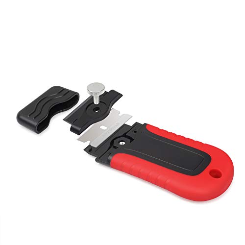 Image of Gomake Razor Blade Scraper Tool, Windows, Glass Stovetop Paint Scraper