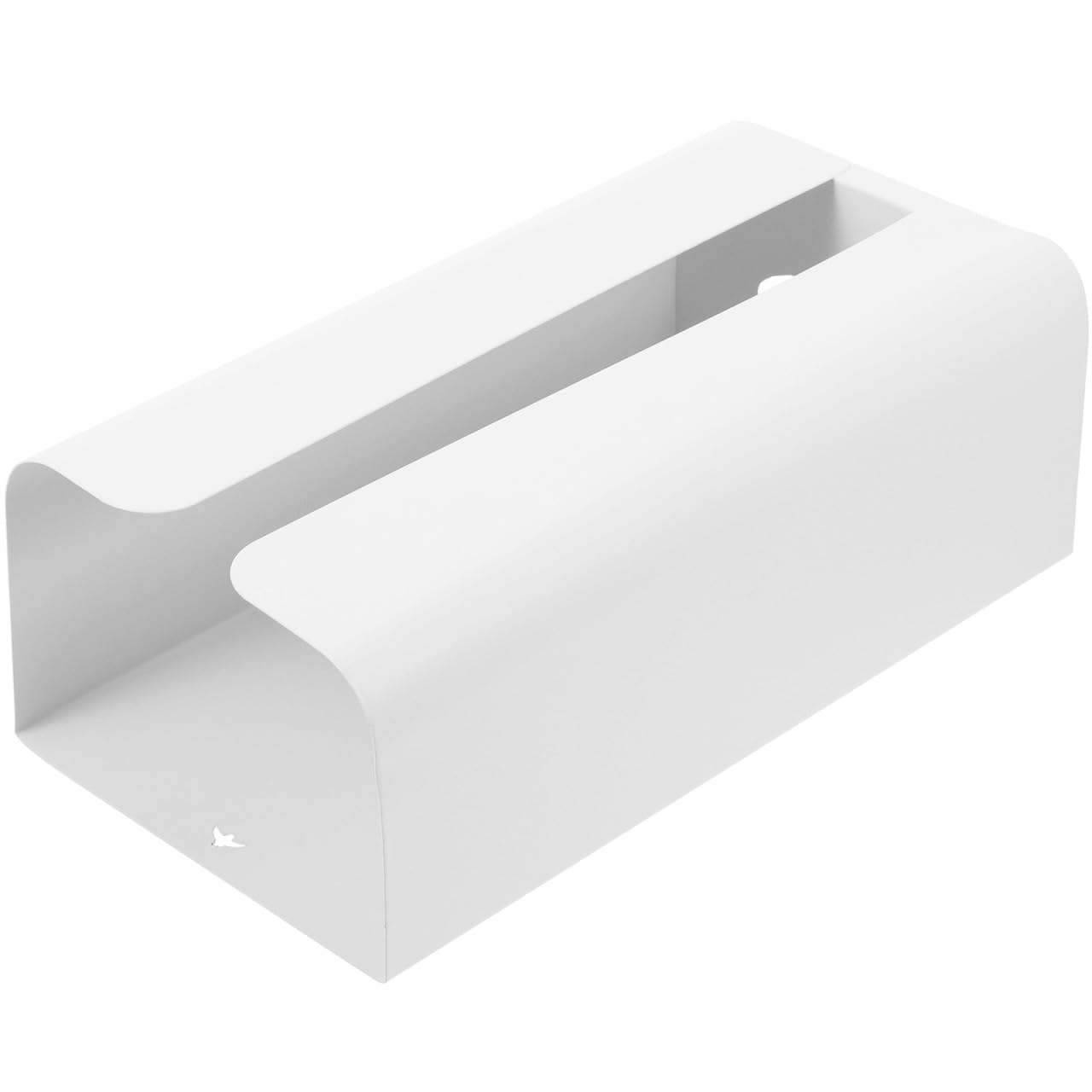 Distributeur d'essuie-mains design en acier carbone blanc mat haut de gamme