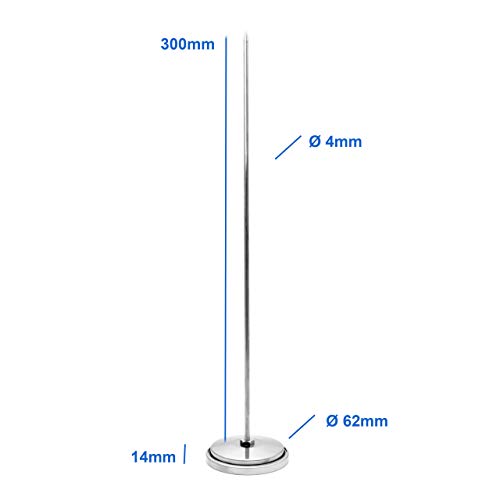 500 gradi Barbecue Termometro Forni a Legna, inox
