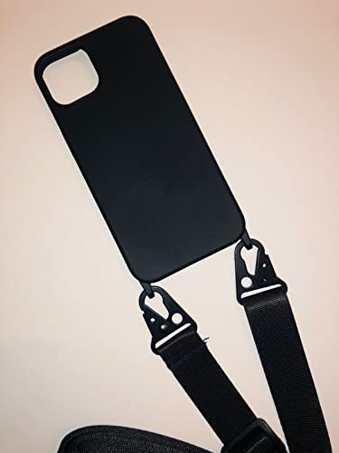 Apple-iPhone-12-pro-max-Crossbody-Case-Adjustable-Lanyard-Strap-caseSoft-TPU-Silicone-case