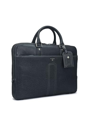 Image of Da Milano Leather Laptop Bag for Men & for Women - Fits Upto 15 inch Laptop