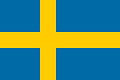 Preisvergleich Produktbild DIPLOMAT Flagge Schweden / Querformat Fahne / 0.06m² / 20x30cm für Flags Autofahnen