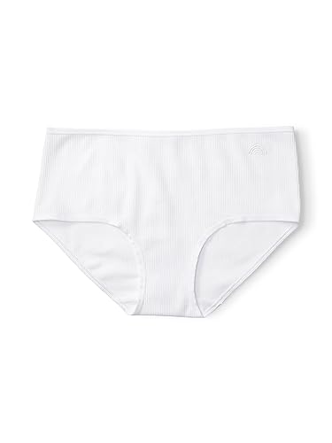 Happy Nation Girls' Cotton Rib Brief Underwear