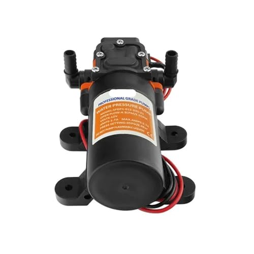 Bomba de diafragma para barcos y duchas de caravanas con motor de 24V 6