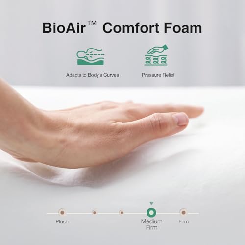 Image of Novill 8 Inch Foam and Spring Hybrid Mattress, Twin Mattress in a Box|Medium Support, CertiPUR-US Certified Foam & Steel Coils, Durable Design, Guest and Youth Bedroom, Eco-Friendly Packaging