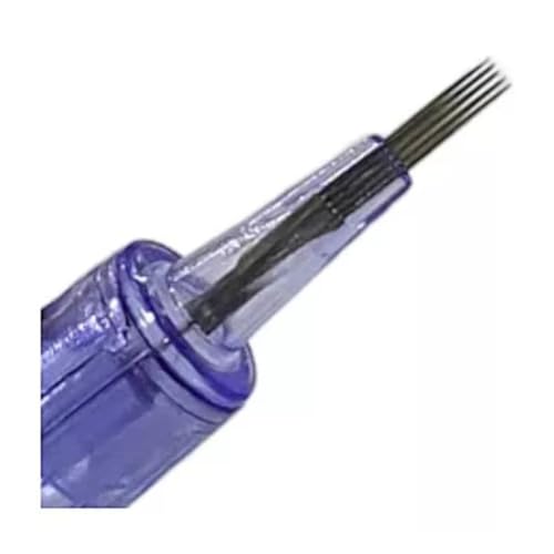 Kit com 10 Agulhas Round 5 Pontas R para Dermógrafo R Dádiva - Registro ANVISA - Ideal para Micropig