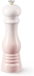 Le Creuset Molinillo de Sal, Plástico ABS, 6.2 x 6.2 x 20.8 cm, Mecanismo de Cerámica, Rosa Shell Pink, 44002217770000