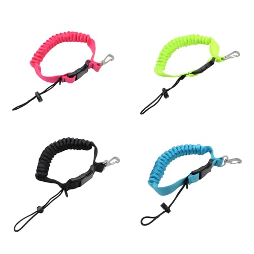 Muelle subacuático resistente anti pérdida y lanyard de buceo de liberación rápida 5