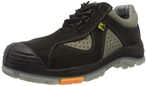 Ppo PP BPPOP703_43 Ppo Composite Sécurité Chaussures Basse Protection des ESD Noir/Gris 43