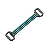 Menolana Chest Expander Muscle Puller Tension Band Adjustable Practical Arm Strength Training Arm Strength Rope for Arms Shoulder Back, Green