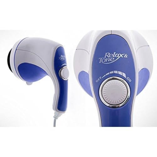 Pijano Relax Spin Tone Body Massage | Handheld Full Body Massage Machine | Deep tissue vibrational therapy for pain relief and slimming | Electric massage for neck, back, shoulders and legs Pijano Relax Spin Tone Body Massage | Handheld Full Body Massage Machine | Deep tissue vibrational therapy for pain relief and slimming | Electric massage for neck, back, shoulders and legs