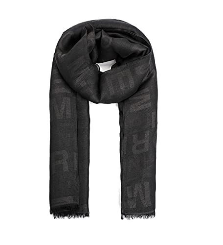 Châle luxe Emporio Armani 9832AH noir en lurex pour femme raffinée