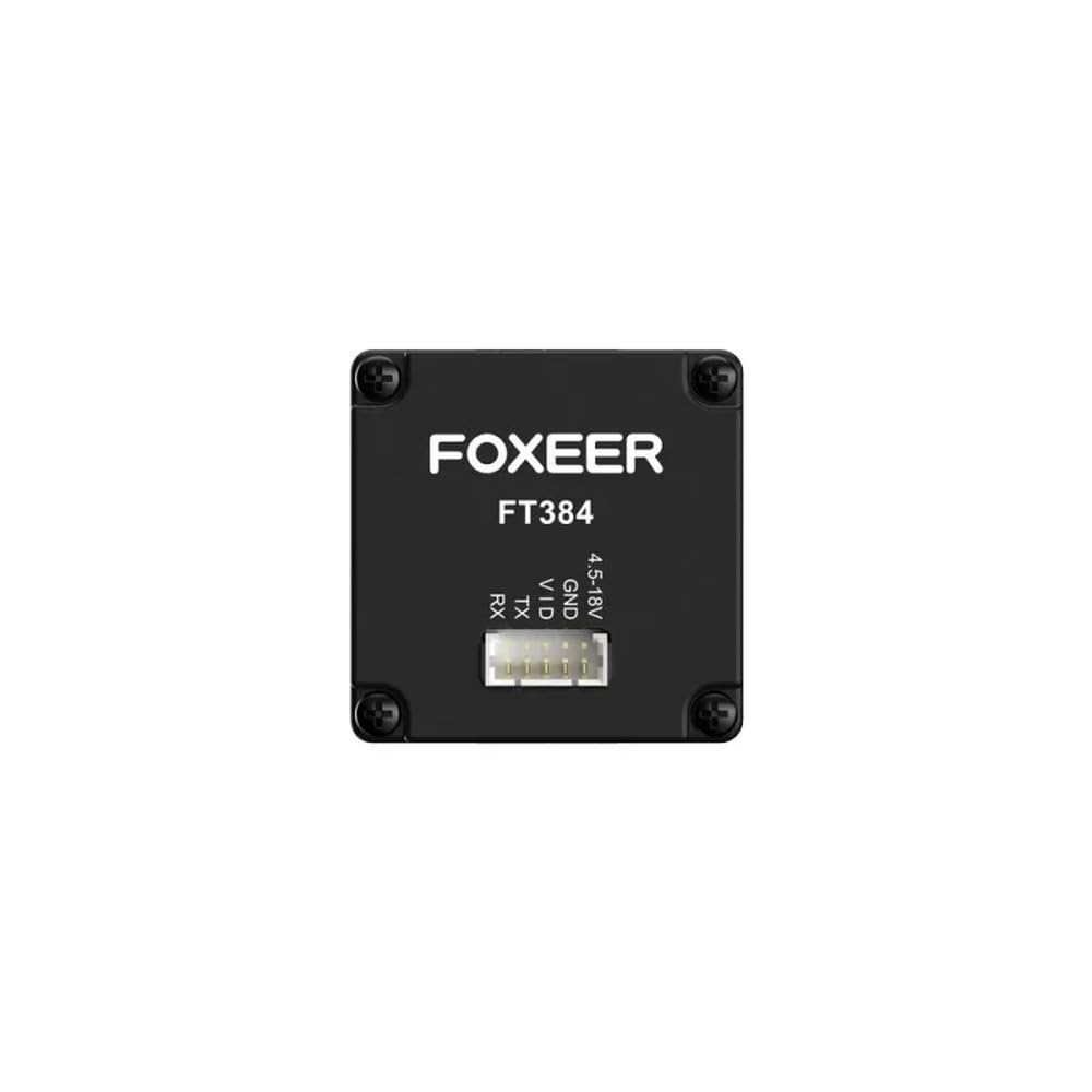 FOXEER FT384 V2 analogowa kamera termiczna CVBS z wyjściem 50 FPS obudowa CNC kompatybilna z dronem RC FPV kompatybilna z systemami 4,5-18 V