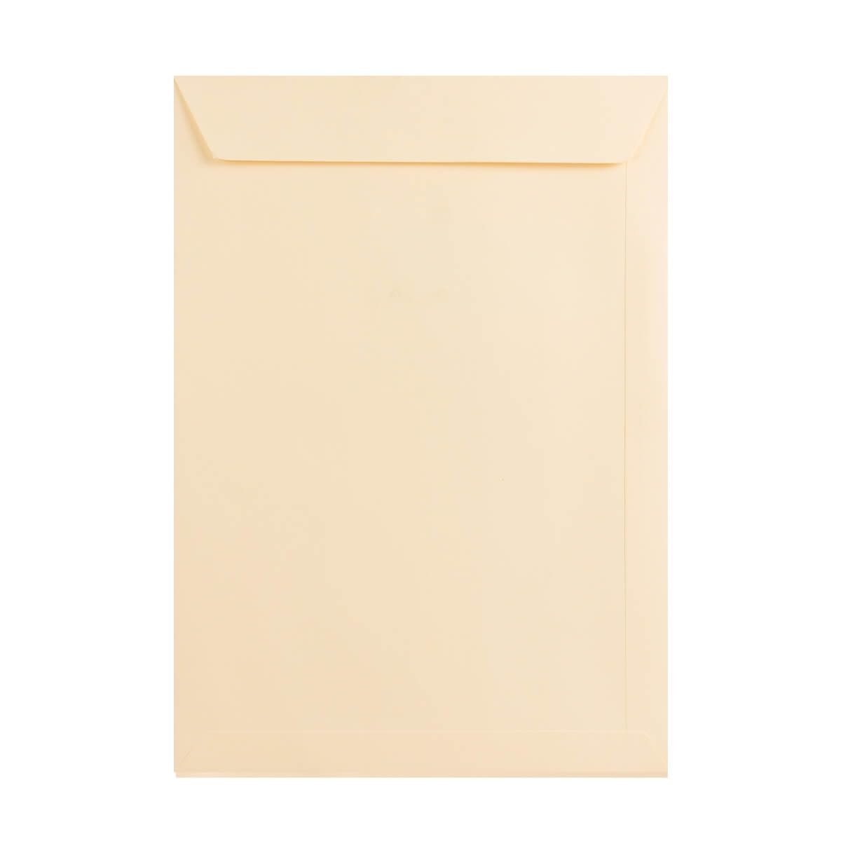 50 Magnolia C4 (to fit A4) Envelopes - 324mm x 229mm - Straight Pocket Flap Peel/Seal Cream Coloured Envelopes - 120gsm Clariana Paper - to Fit A4 Inserts (Unfolded)