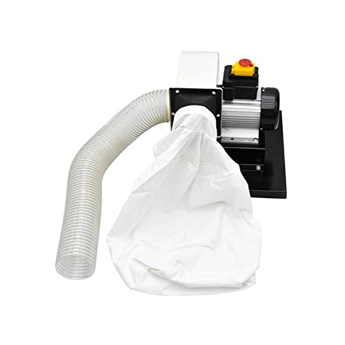 Colector de polvo de madera portátil de 750 W, separador de vacío para carpintería, potente rendimiento, ideal para grabado y limpieza
