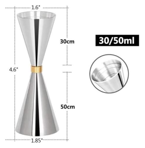 Set de Coctelera para Bartender en Acero Inoxidable miniatura 2