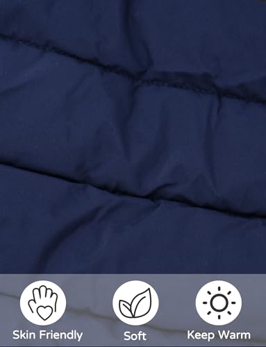 Happy Cherry Hooded Down Puffer Vest Boys Kids Lightweight Sleeveless Jacket Fall Winter Thick Windproof4