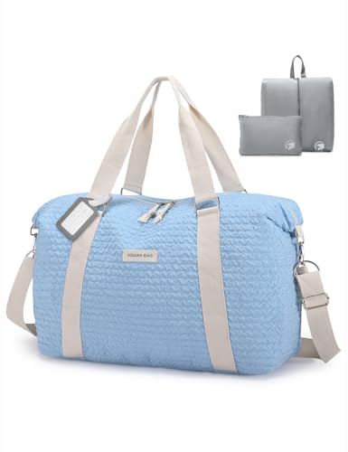 BAGZY Baby Wickeltasche Wasserdicht Wickeltasche Organizer für Mama und Papa Groß Baby Wickeltaschen Nylon Kliniktasche Geburt Muttermilchbeutel für Unterwegs Alltag Reise Walking Weekend Blau