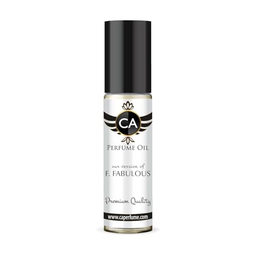 CA Perfume Impression of F. Fabulous Unisex Eau De Parfum Leather Scent Long Lasting Unisex Fragrance Travel Size TSA Ready for Day and Night Wear 0.33 Fl Oz 10ml