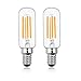 Bonlux E14 Ampoule LED, 12V 4W T25 Ampoule à Filament LED Tubulaire, 40W Incandescent Équivalent (Lot de 2, Blanc Chaud 2700K)