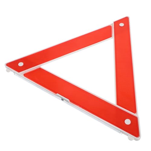 FUNOMOCYA Car Warning Triangle Sign Pull Tab Reflective Roadside Kit for Vehicles